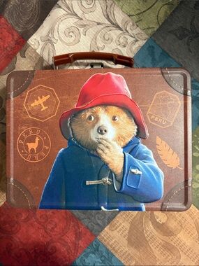 🐻Paddington Bear Metal Lunchbox style Suitcase 🧳